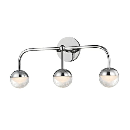 Hudson Valley Lighting Boca 3 Light Bath And Vanity 20.75 In. Polished Chrome 1243-PC