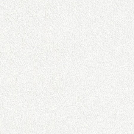 Abbeyshea White, Polyurethane Coated Faux Leather Fabric, 1 Yard L, 54 in W MIAMI3822