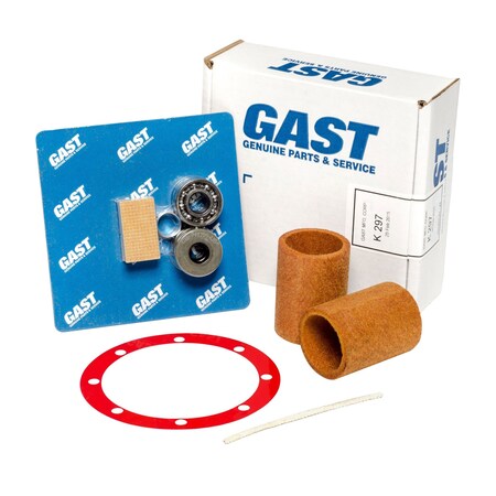 Gast Repair Kit for 1065 Lubricated/Vacuum Specialty Pump, K297 K297