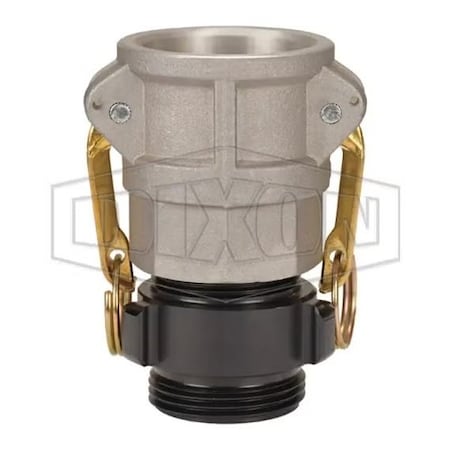 Dixon Global Type B Swivel Coupler, 1-1/2 in Nominal, Coupler x Male NST NH End Style, Aluminum G150-B-ALNST