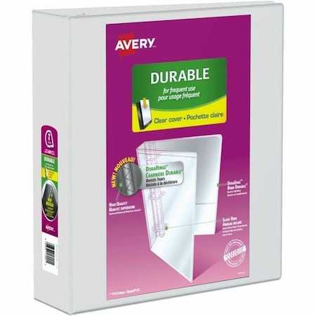 Avery Durable View 3 Ring Binder, 3" Slant Rin 17042