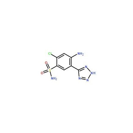 Ak Scientific 5-(2-Amino-4-chloro-5-sulfamoylphenyl)-1H-tetrazole (1g), CAS 82212-14-4 6710AL-1g