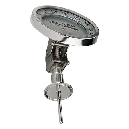 Tel-Tru Dial Thermometer 41100251B6NDAAA-20