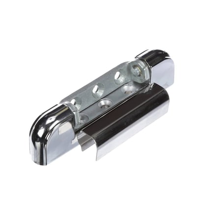 Kason Door Hinge, 5in, 1 1/8in Offset, Polished Chrome, Reach-In 213-000008