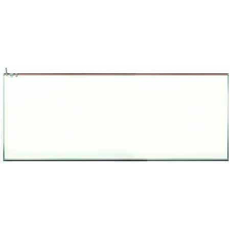 Aarco Glare-free White Porcelain Projector/Marker Board for use w/ Short Throw Projectors 4'x10' 120A-410Z/120Z-410M