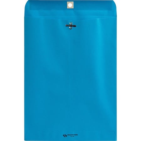 Quality Park Catalog Envelope, Blue, Paper, PK10 QUA38737