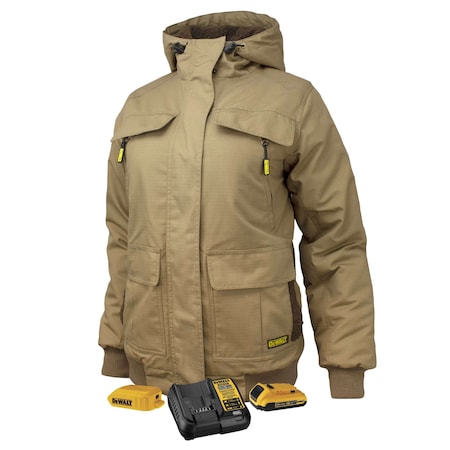 Dewalt Jacket, Heated, Dune, XL DCHJ092D1-XL