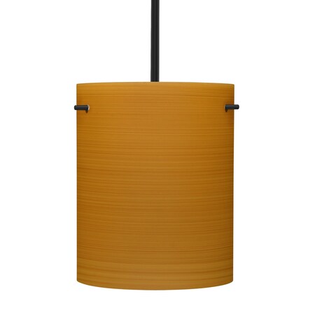 Besa Lighting Besa Tamburo 8 Stem Pendant, Oak, Black Finish, 1x 100W MAX E26 Base 1TT-4006OK-BK
