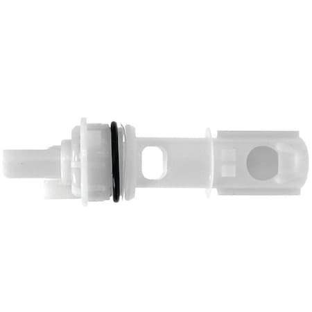 Danco Diverter Stem, Plastic, 3-7/64 in L, For: Delta Two Handle Bath, Tub/Shower Faucets 15607B