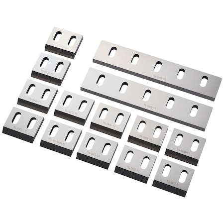Vevor Shredder Blades SKD-11 Blade Compatible with Model 400 Plastic Grinder 400 (SKD-11)