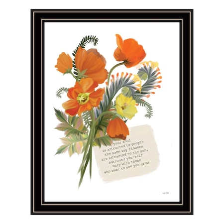 Homeroots See You Grow Black Framed Print Wall Art 529894