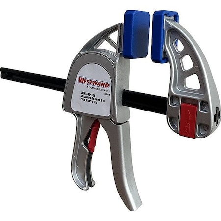 Westward Bar Clamp, 600 lb Force, 6 in Capac. 879AT9