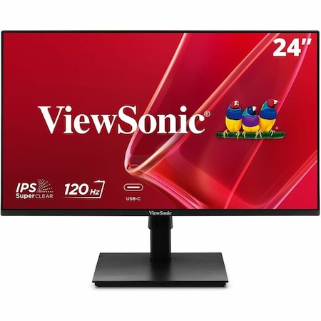 Viewsonic 24IN 1080P 120HZ MONITOR WITH VARIABLE REFRESH RATE, HDMI, VGA, AND USB-C. VA2448-MHU