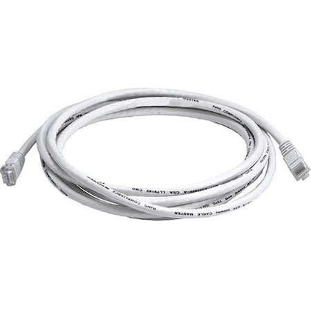 Monoprice Ethernet Cable, Cat 6, White, 10 ft. 3442