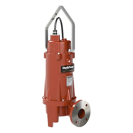 Liberty Pumps SewageEjectorPump, 100ft, 2hp, 208to230VAC LSS203-1