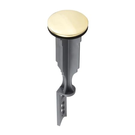 Swivel 1.4 in. Plastic Replacement Pop up Stopper, Brass SW2742862