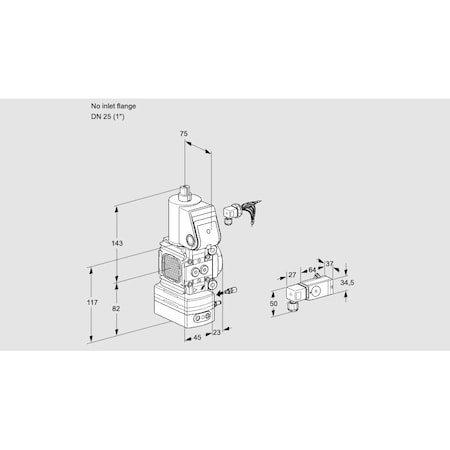 Honeywell Kromschroder VAG1-/25R/NWAE KS88028699