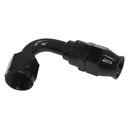 Fragola 681206-BL -6 AN 120 deg PTFE Hose End Fitting - Black FRG681206-BL
