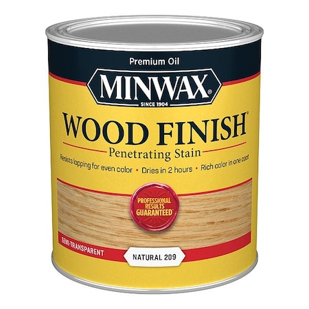 Minwax Wood Stain, 1 qt, Natural 70000444