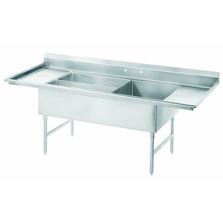 Advance Tabco Meat & Platter Sink 3-compartment 18-K5-56