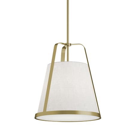 Afx Lizzette 18in Med Base Pendant, Light Antique LIZP18MBLB