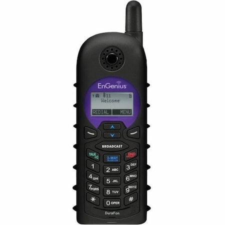 Engenius Durafon-Sip Handset Only W/ Rugged Design And Low Profile 1.5Dbi DURAFON-SIP-HC