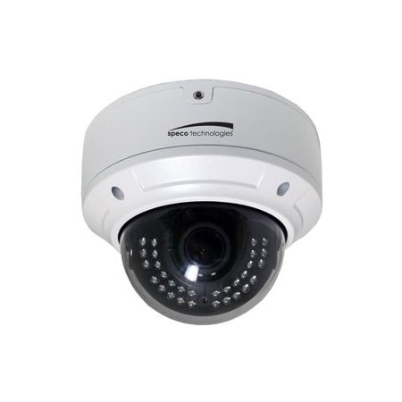 Speco Technologies IP 2MP I/O Dome Cam 2.8-12mm White O2VLD6