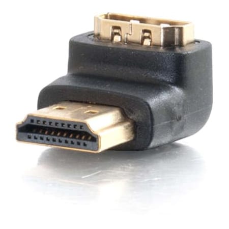 C2G HDMI&REG; MALE TO HDMI&REG; FEMALE 90&DEG; DOWN ADAPTER 40999