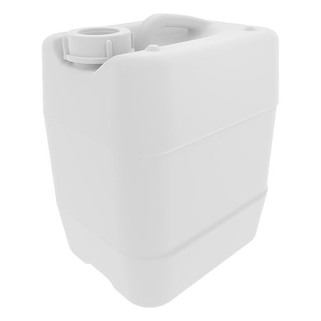 Zoro Select Jerrican, HDPE, 305 mm H, White 392-2006-OEM