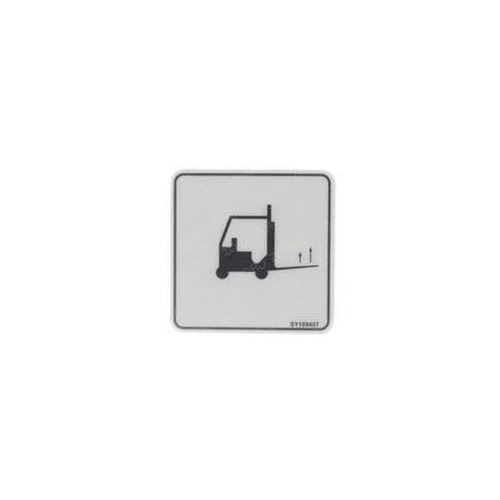 Jlg REPLACEMENT DECAL, FORK LIFT 1703817