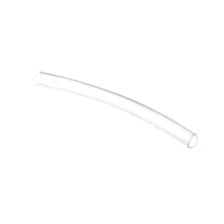 Groen Tubing, 1/2in ID x 5/8in OD, Clear, Silicone, Per Foot Z096806