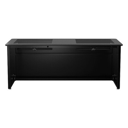 Versadesk Computer Desk, 30 in D X 31 in H, 72 in W X DV7230-BB