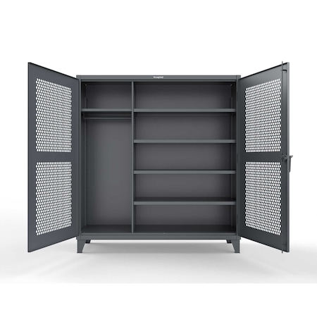 Strong Hold Extreme Duty Ventilated (Hex) Uniform Cabinet 66-H-W-245