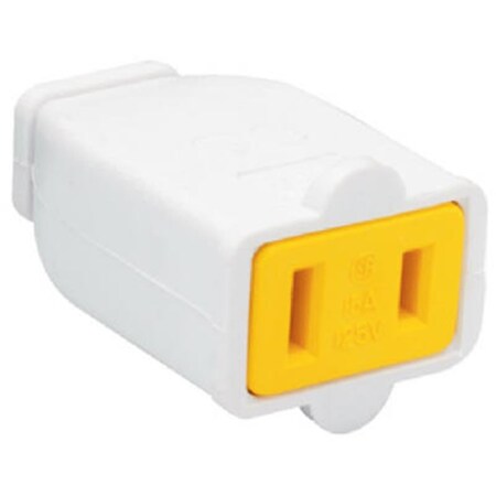 Nextgen SA155WCC10 15A 125V Polarized Connector, White NE569200