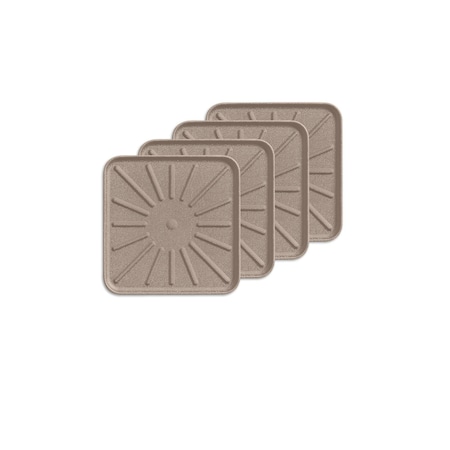 Weathertech Tan, Drink Coasters 4 Square 8A4SQCSTTN