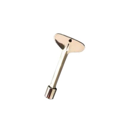 Dagan 0.31 in. Gas Valve Key, Chrome VK4-516-CH