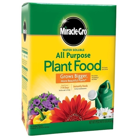 Miracle-Gro Plant Food, Solid, 10 lb Box 1001193