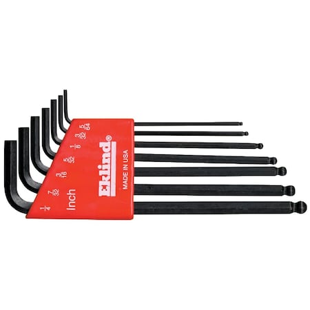 Eklind Standard Ball-End Hex Key Set 7-Piece 13207