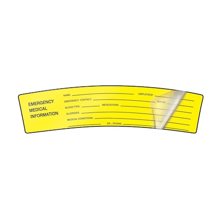 Accuform SELF LAMINATING HARD HAT DECAL LHTL250