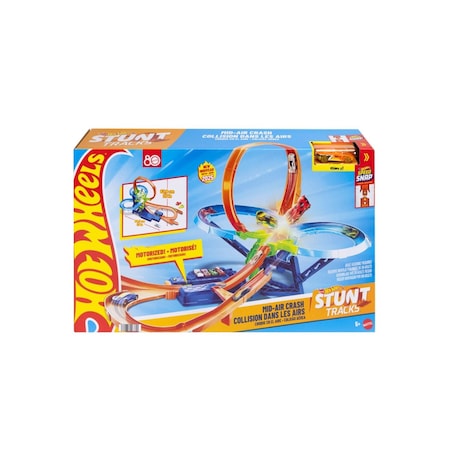 Hot Wheels Mid-Air Crash Track Set JFD12