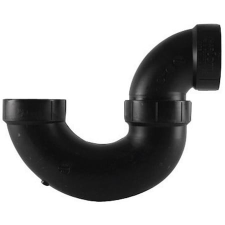 Charlotte Bath Charlotte  3 x 3 in. ABS P-Trap Pipe with Solvent Weld 4269668