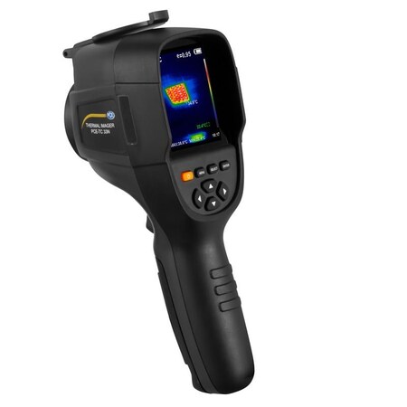Pce Instruments Thermal imager, 220x160 px, -4 to 572 deg F with 70 mK sensitivity, 9 Hz and PIP function PCE-TC 33N