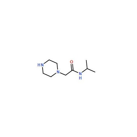Ak Scientific N-Isopropyl-2-piperazin-1-ylacetamide (5g), CAS 39890-42-1 2503AE-5g