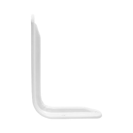 Zoro Select Shelf Bracket, White, 125 lb cap. 913WM5