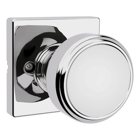 Kwikset Residential Door Knobs Half Dummy Reversible Bright Chrome 488MNKSQT-26