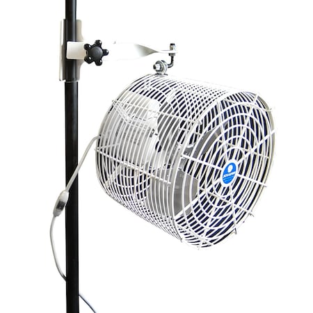 Schaefer MountedFan, Silver, 12inDia, Alum, 3Blade VK12TF-SPM-W