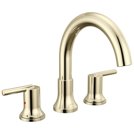 Delta Trinsic Roman Tub Faucet Trim    In Polished Nickel T2759-PN