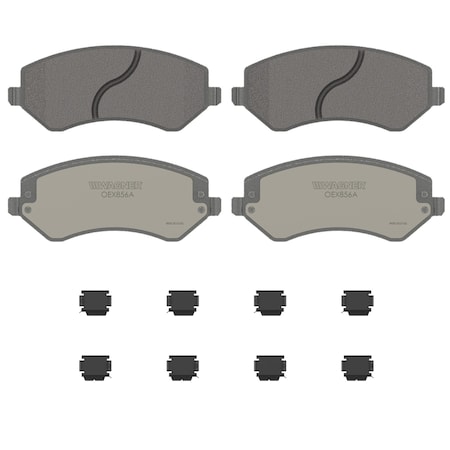 Wagner Brake OEX Front Disc Brake Pad Set Premium Ceramic,  OEX856A