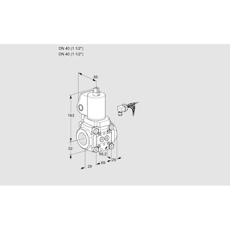 Honeywell Kromschroder VAN240R/NWGL KS88018033