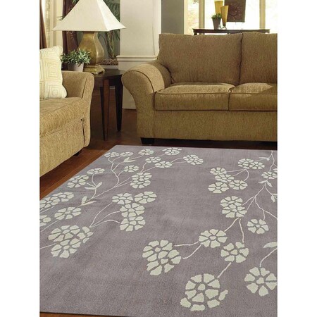Glitzy Rugs <p>Reflect your own persona of style and elegance by bringing this beige white shaded woolen area ru UBSK00513T0131C3